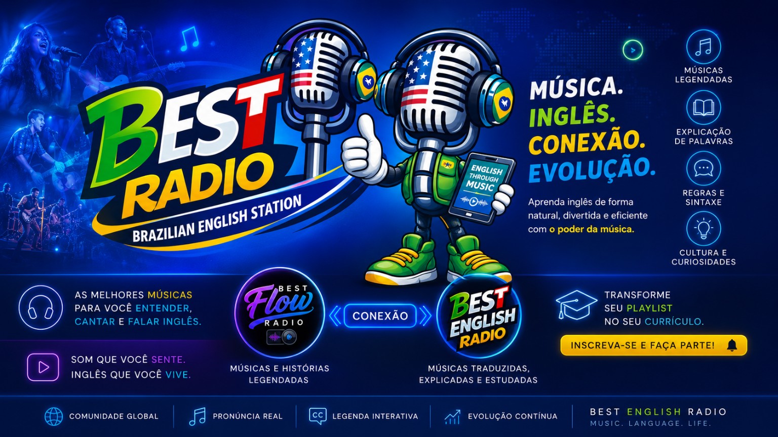 BEST English Radio YouTube banner
